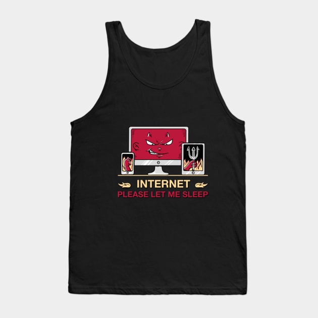 Internet Tank Top by coffeeman